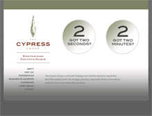 Tablet Screenshot of cypress-grp.com
